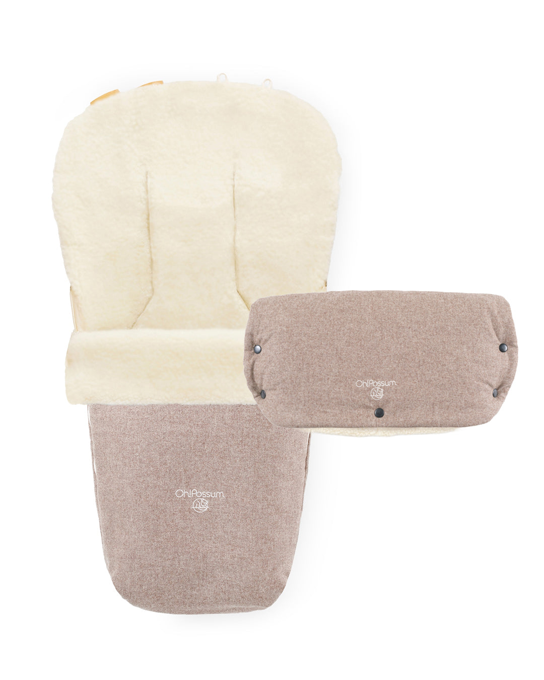 VORBESTELLUNG - Winter Set Wombat Fußsack 2-in-1