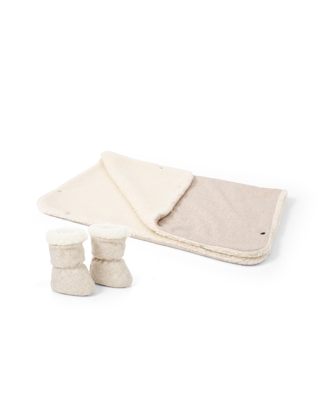 Großes Kuschel-Set Känguru Kuscheldecke & Baby Booties