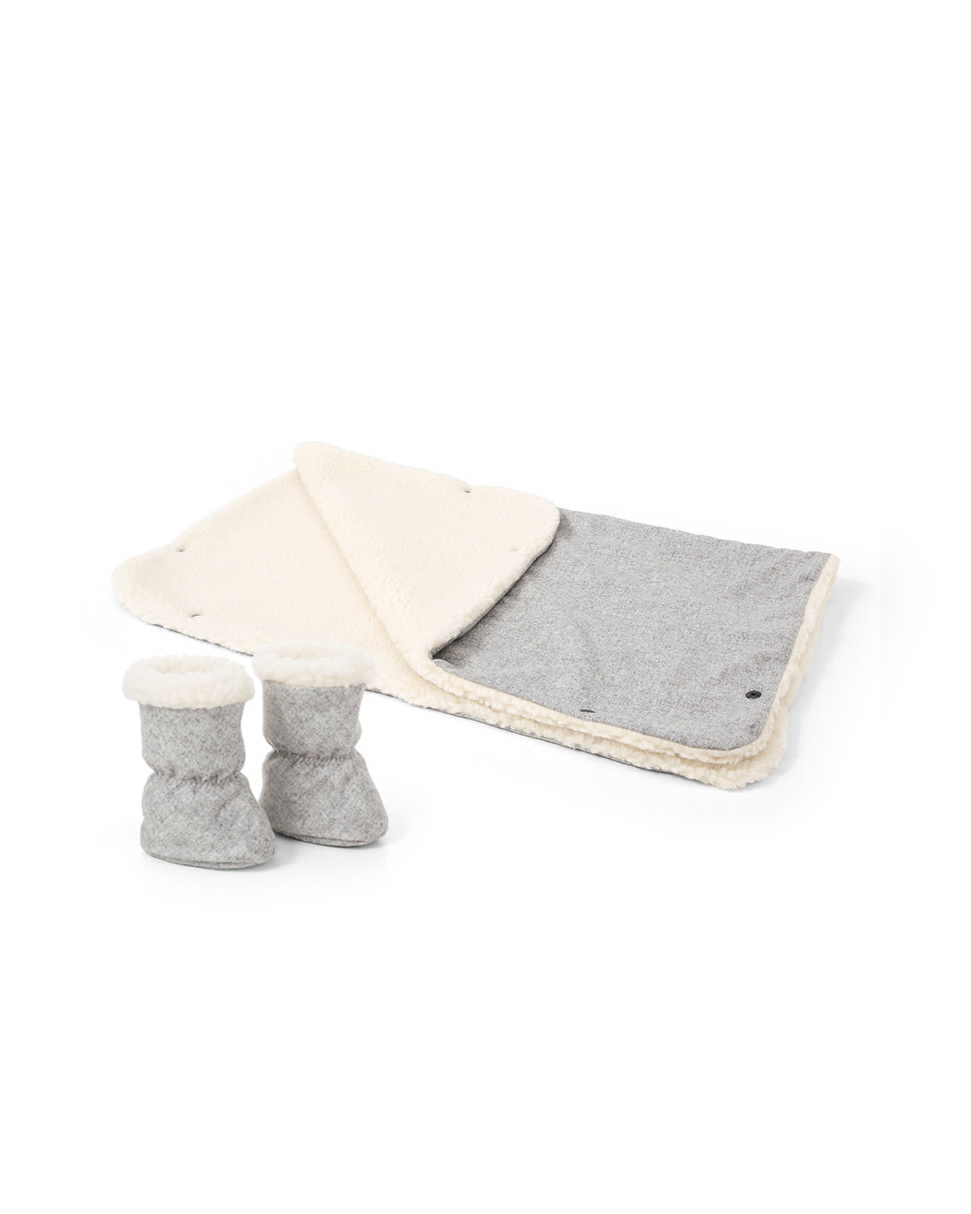 Großes Kuschel-Set Känguru Kuscheldecke & Baby Booties