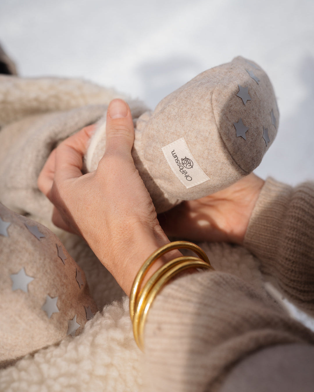 Bestseller-Set Koala Einschlagdecke XL & Baby Booties