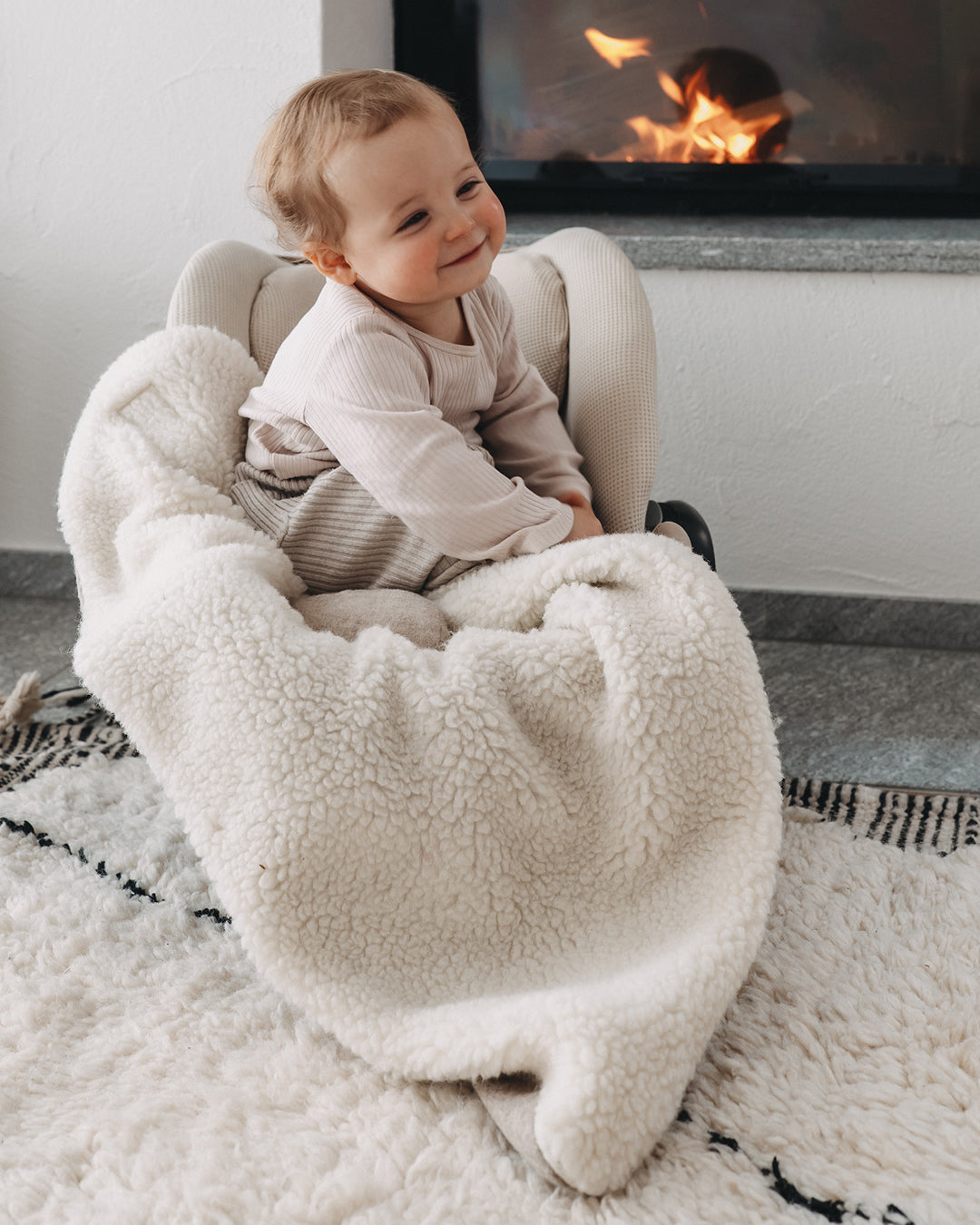 Bestseller-Set Koala Einschlagdecke XL & Baby Booties