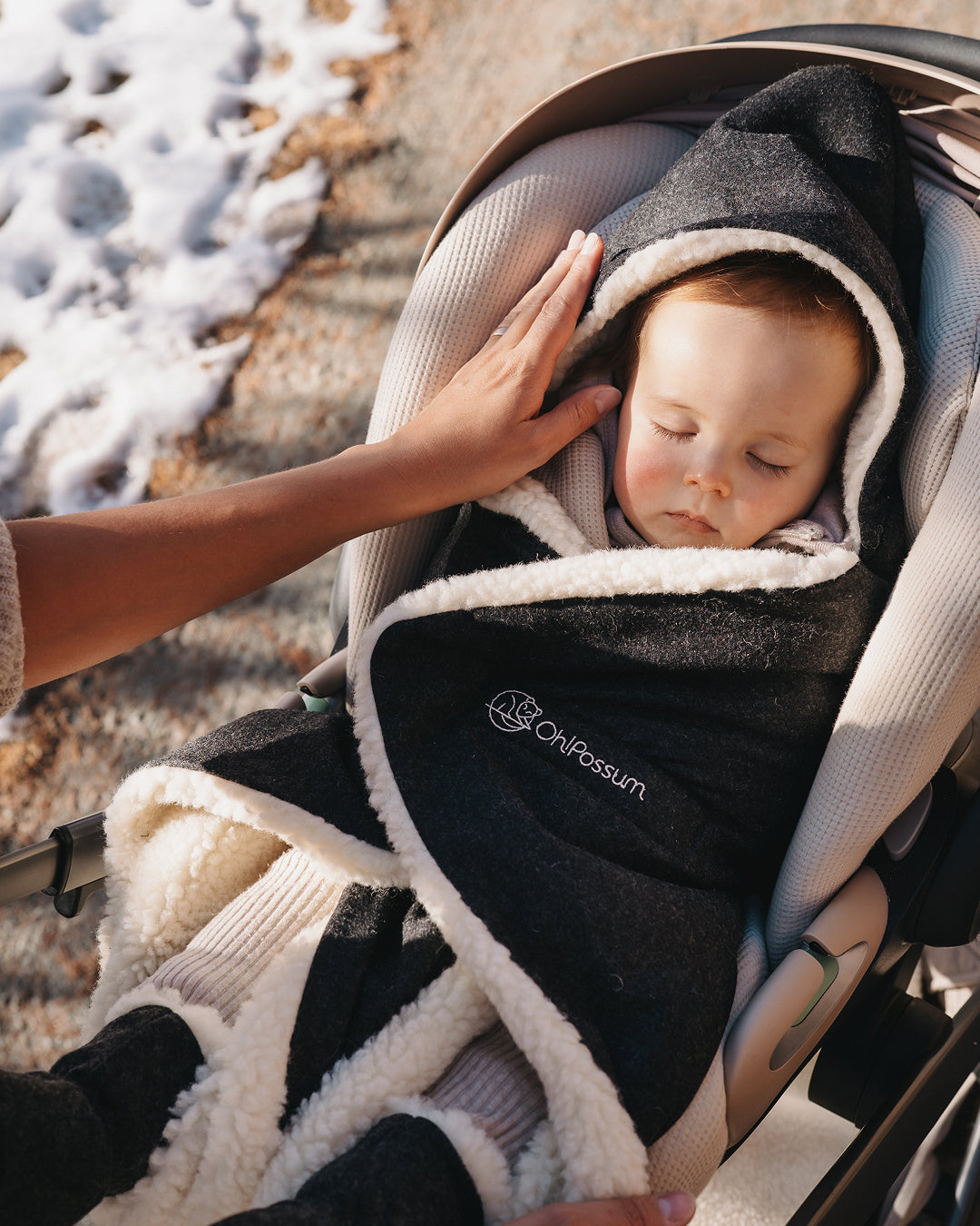 Bestseller-Set Koala Einschlagdecke XL & Baby Booties