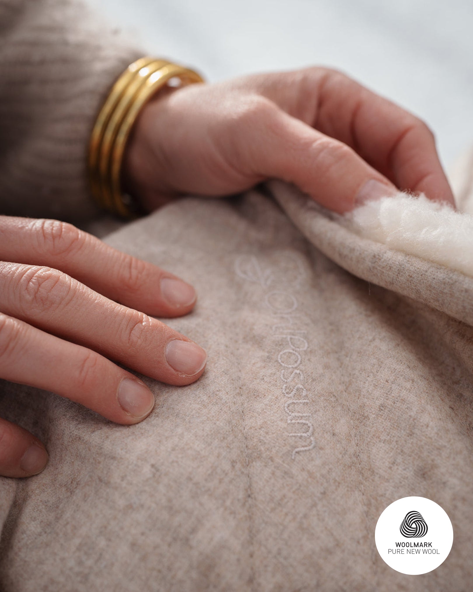 Einschlagdecke Kaschmir & Merino