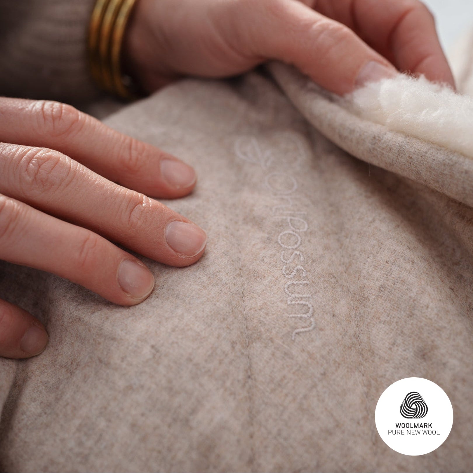 Copertina avvolgente Cashmere e Merino