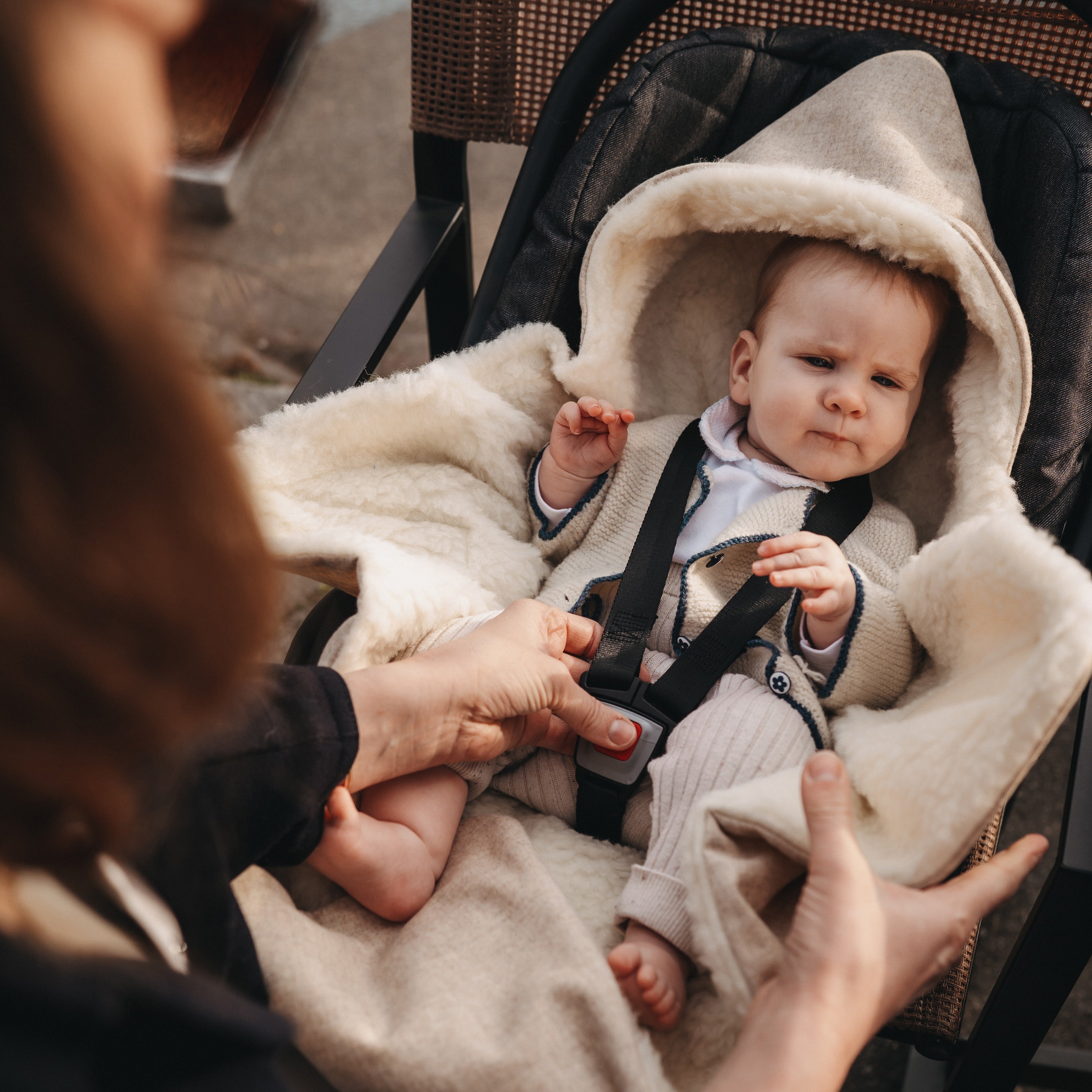 Swaddle blanket Cashmere & Merino