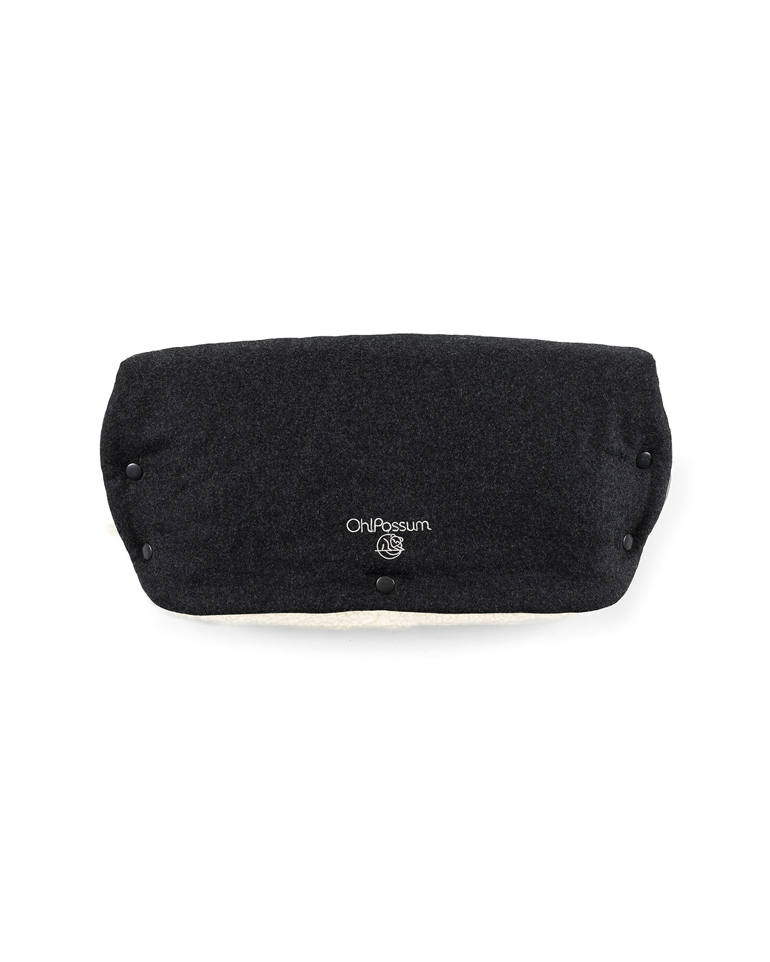 Wärmender Handmuff aus Loden und Merino – ideal für den Kinderwagen