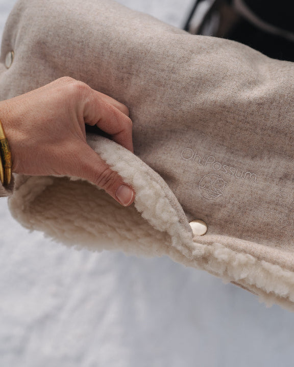 Handmuff Kaschmir & Merino