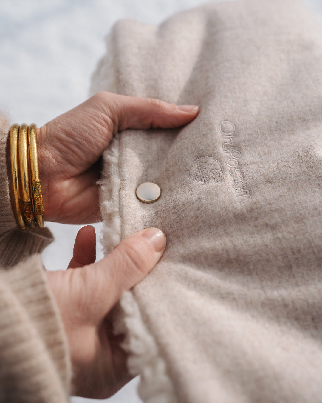 Handmuff Kaschmir & Merino