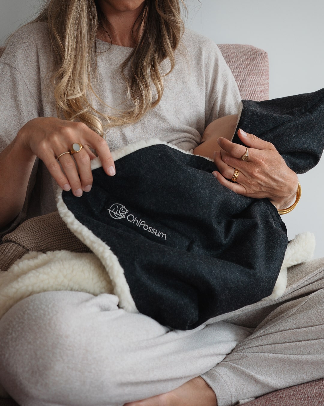 Bestseller-Set Koala Einschlagdecke XL & Baby Booties