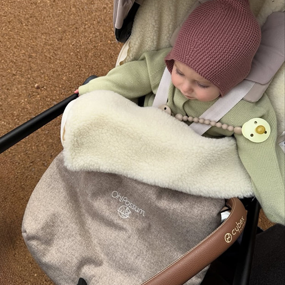 Fußsack Wombat 2-in-1