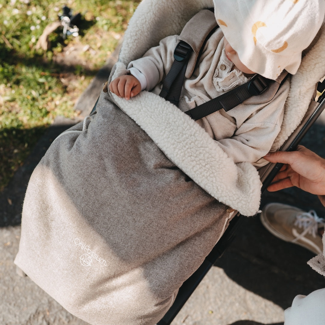 Fußsack Wombat 2-in-1