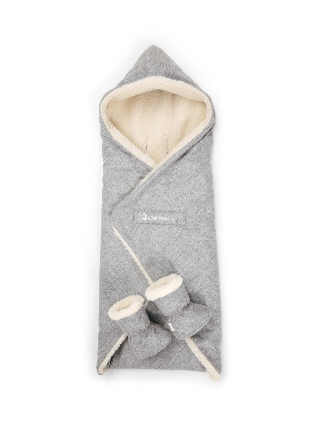 Bestseller-Set Koala Einschlagdecke XL & Baby Booties