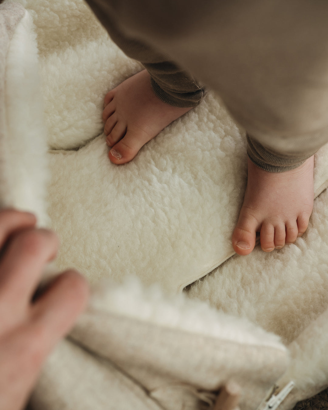 Fußsack Kaschmir & Merino