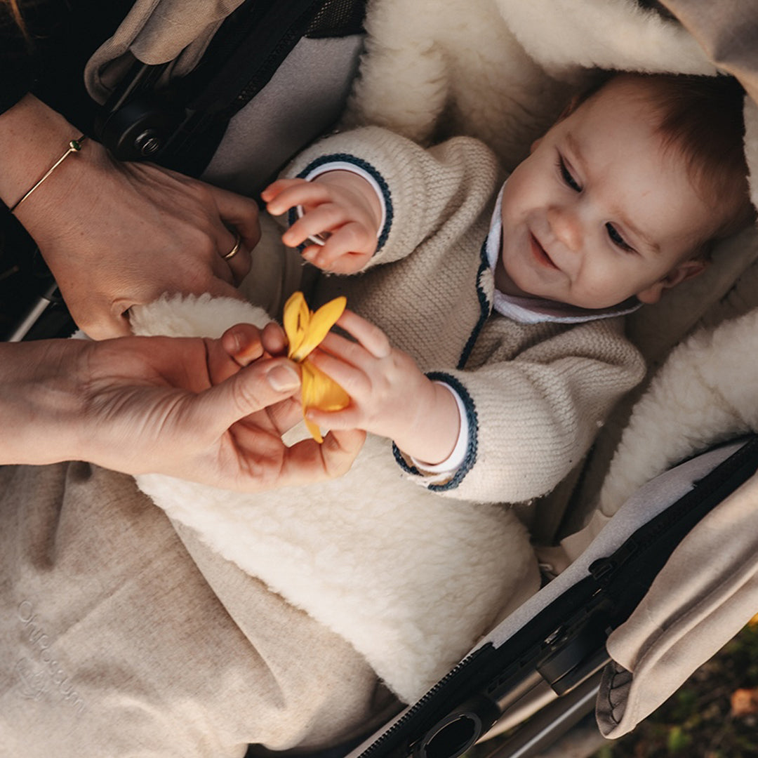 Fußsack Kaschmir & Merino