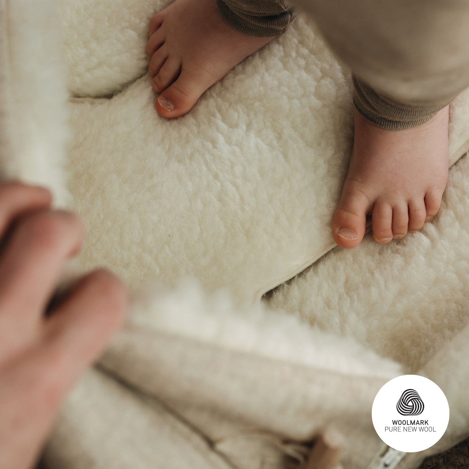 Fußsack Kaschmir & Merino