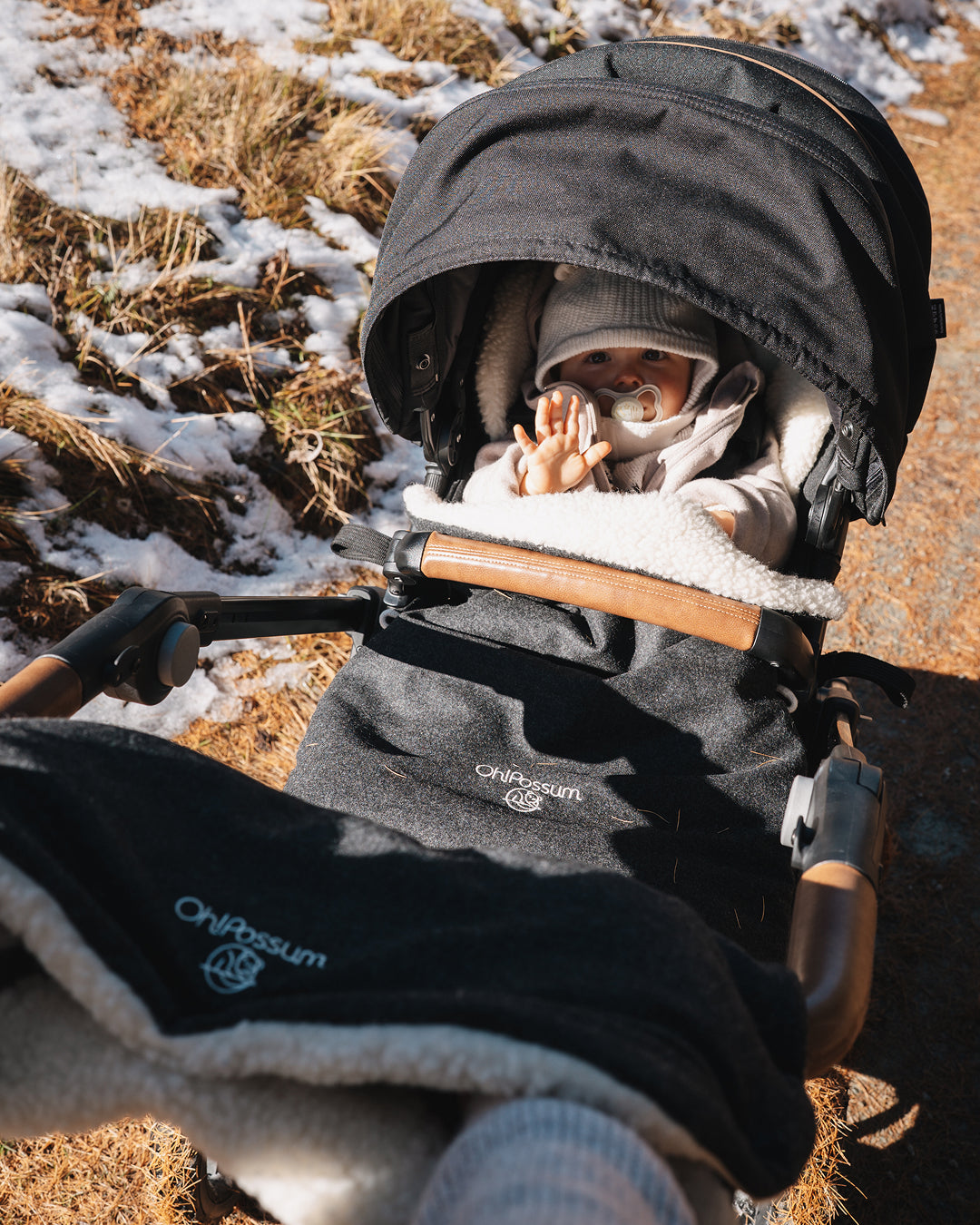 Winter Set Wombat Footmuff 2-in-1