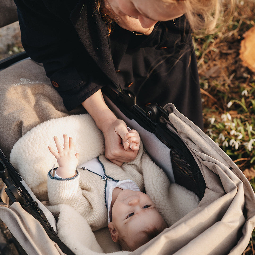 Set Fußsack Wombat 2-in-1 & Muff