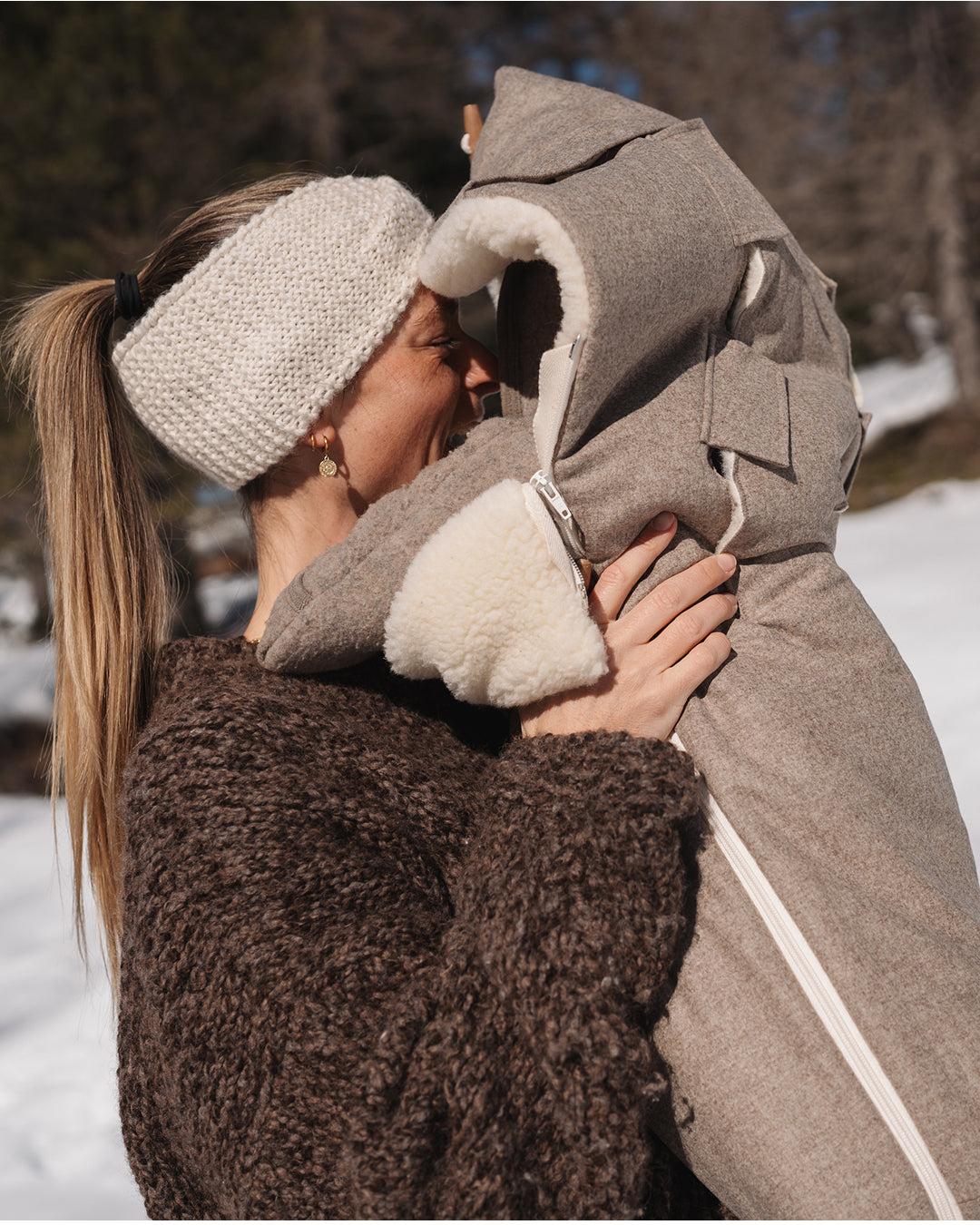 Winter Set Wombat Footmuff 2-in-1