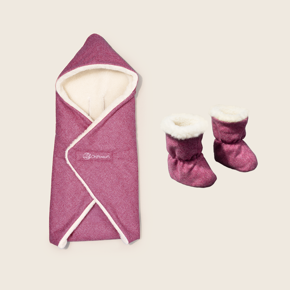 Set Einschlagdecke & Baby Booties