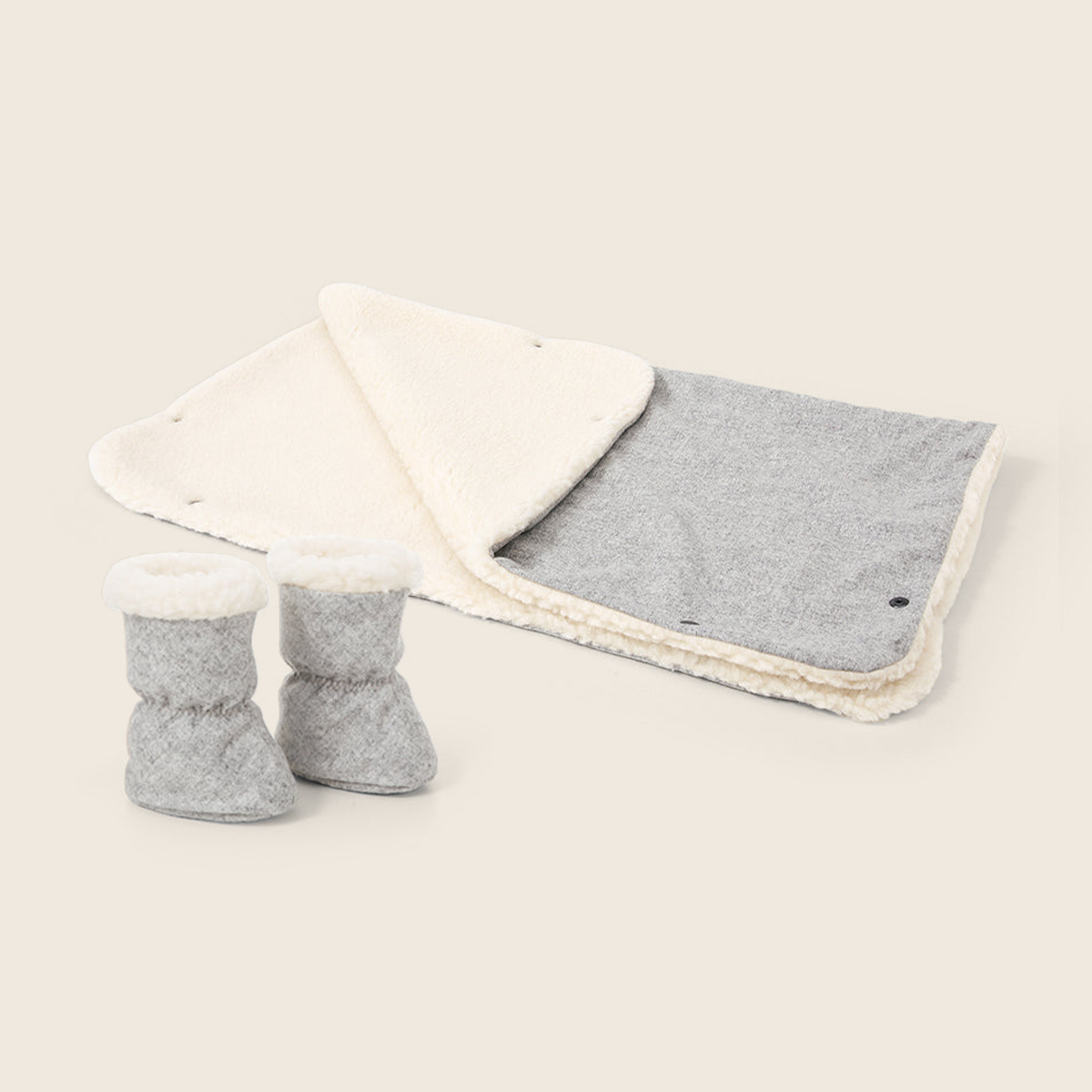 Set Kuscheldecke & Baby Booties