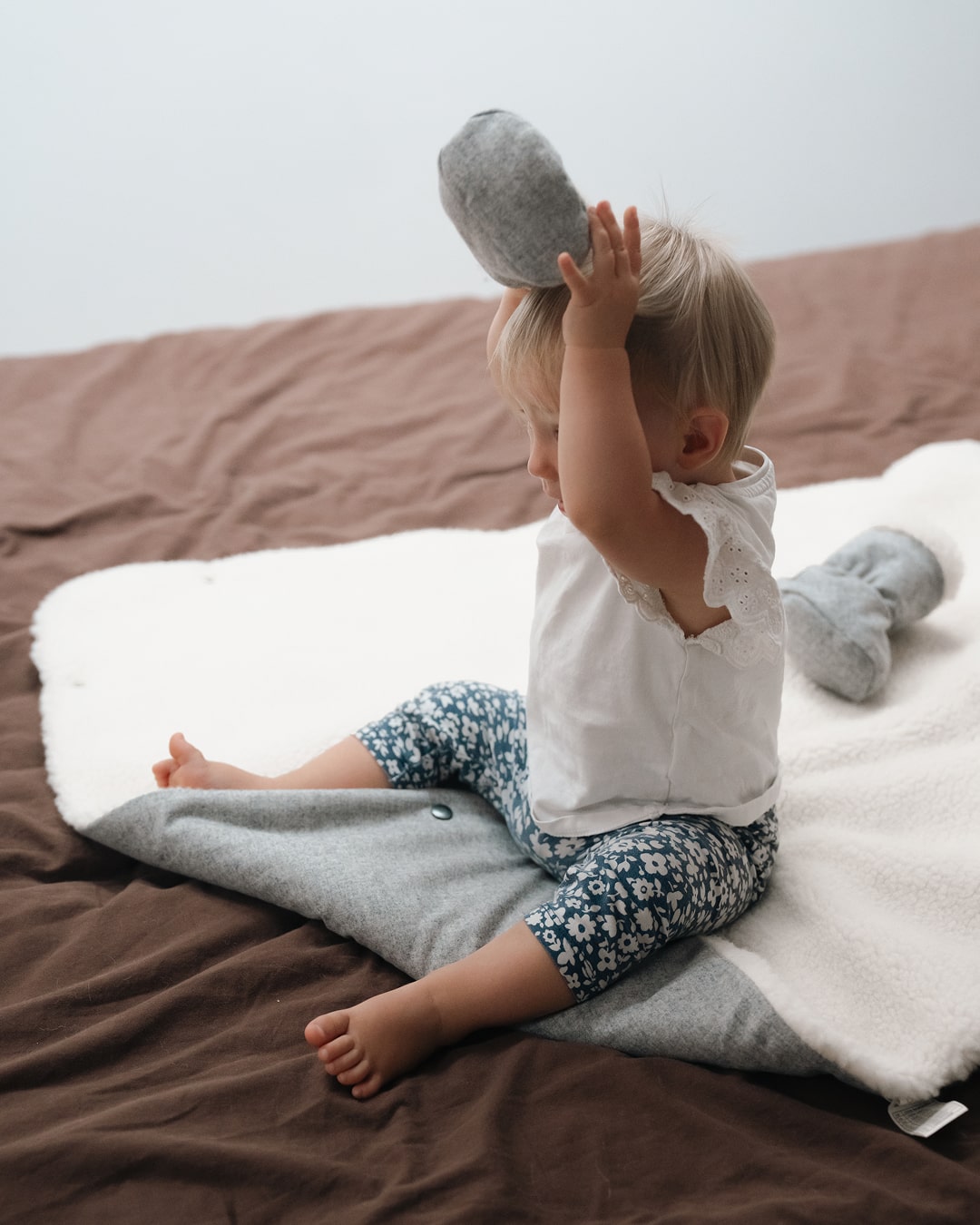 Großes Kuschel-Set Känguru Kuscheldecke & Baby Booties