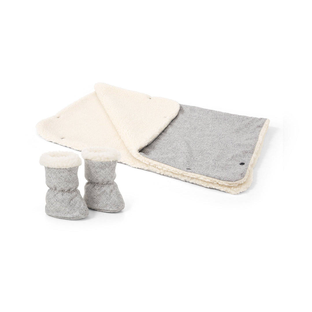 Set Kuscheldecke & Baby Booties
