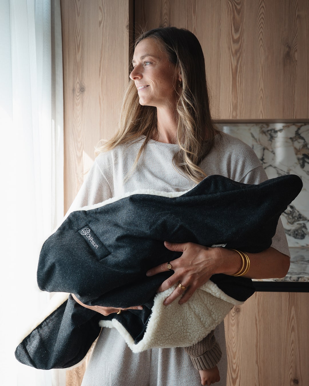 Bestseller-Set Koala Einschlagdecke XL & Baby Booties