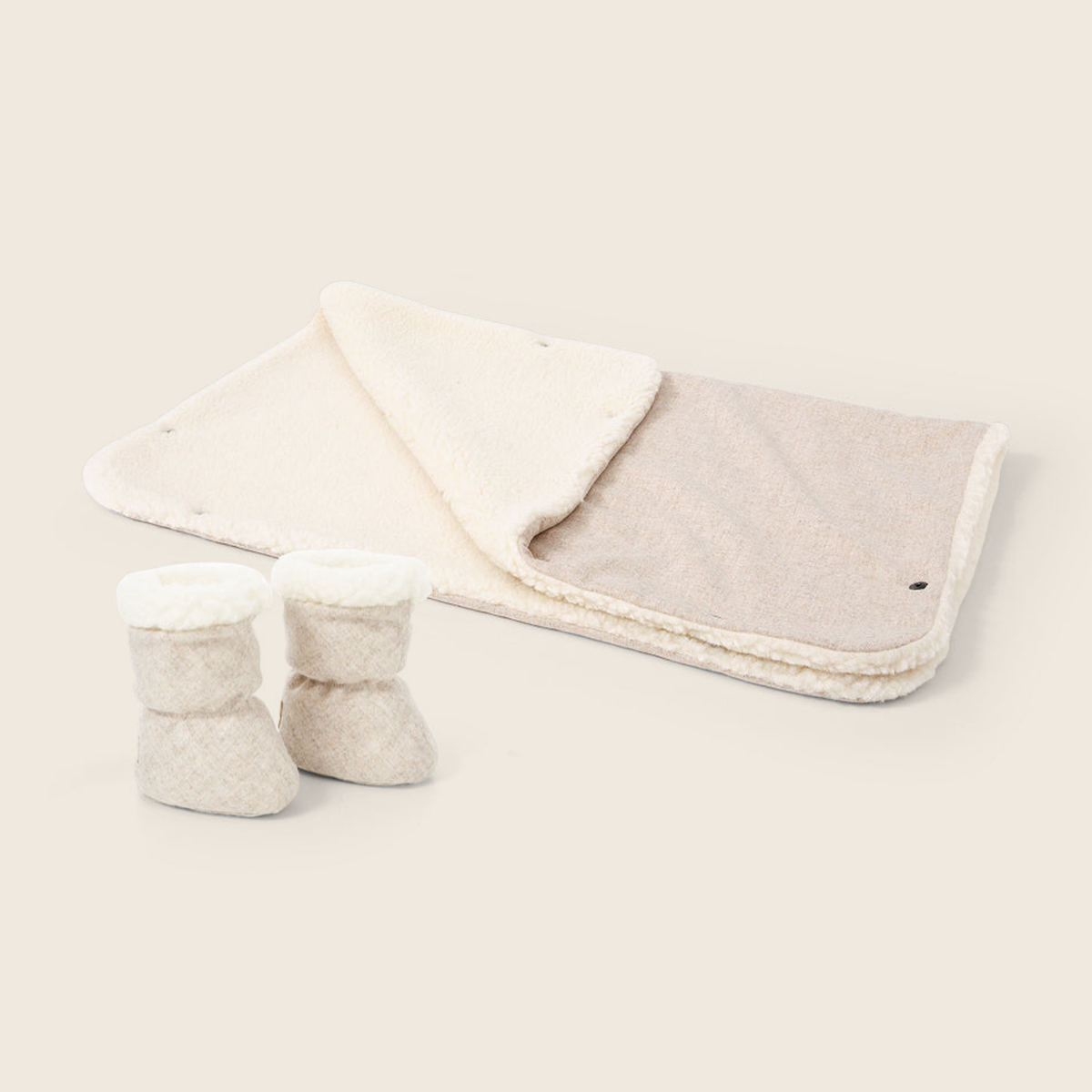 Set Kuscheldecke & Baby Booties