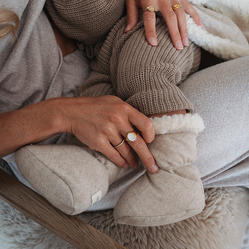 Set Einschlagdecke & Baby Booties